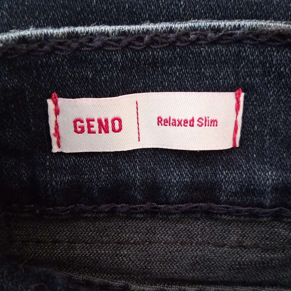 True Religion Geno Relaxed Slim Straight Leg Jeans Faded Denim Men's 38